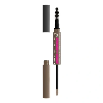Afbeelding van Nyx Professional Makeup Wenkbrauwgel, Dames, Maat: 2.5 ml, Ash brown
