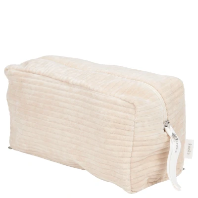 Afbeelding van Koeka Vik corduroy toilettas sand