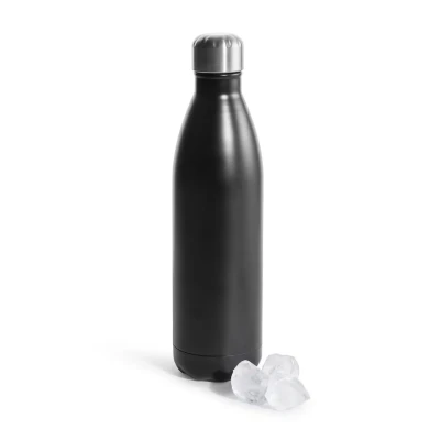Afbeelding van Sagaform To Go stalen fles 75 cl. zwart