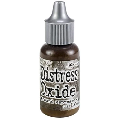 Afbeelding van Ranger Distress Oxide Re Inker 14 ml Ground Espresso TDR57116 Tim Holtz (08 18)
