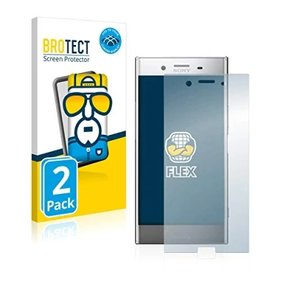 Afbeelding van BROTECT Screenprotector voor Sony Xperia XZ Premium Folie Beschermfolie transparant volledig dekking (2 Stuks)