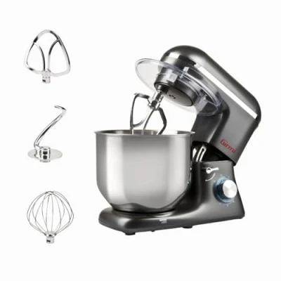 Afbeelding van Girmi IM4600 IM46 kneedmachine Gastronomo 8 l, deeg tot 3 kg, vermogen: 1400 W max. 1800 W, Grijs