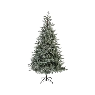 Afbeelding van Kunstkerstboom Allison Pine misty grijs wit 240 cm Everlands