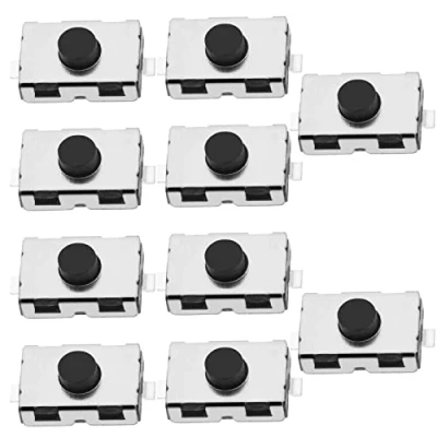 Afbeelding van Create idea 10Pcs Tactiele Micro Schakelaar Drukknop Voor Auto Afstandsbediening Sleutel 2 Pin Oppervlak Mount Automotive Vervanging Accessoires 4x6x2.5mm