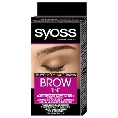 Afbeelding van Syoss Brow Tint, Dark Brown, Pack van 1, 10 ml