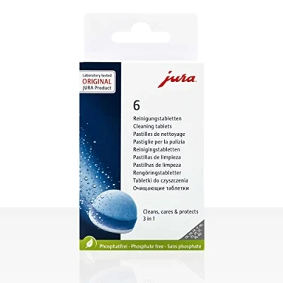 Afbeelding van 3 x Jura reinigingstabletten, 6 tabletten
