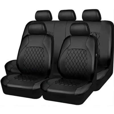 Afbeelding van Autostoelhoezen voor Citroen C3/C3 Aircross/C3 Picasso/C4 Coupe/C4 Pallas/C4 2000 2024, ademende autostoelhoes verlicht vermoeidheid, volledige surround waterdichte antislip stoelhoezen auto,