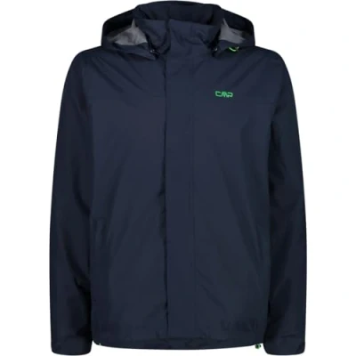 Afbeelding van CMP Ripstop regenjas voor heren, zwart blauw, 58