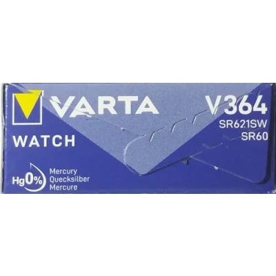 Afbeelding van VARTA KNOPTELLEN 364 SR621SW (10 stuks, V364)