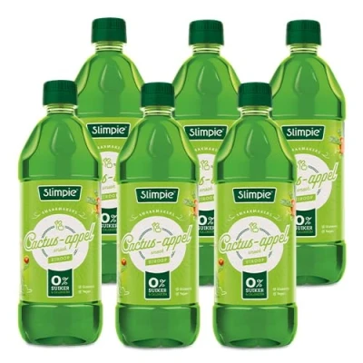 Afbeelding van Slimpie Cactus Appel Siroop 6x 650ml