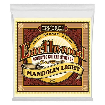 Afbeelding van Ernie Ball Earthwood Mandolin Light Loop End 80/20 Bronze Acoustic Guitar Strings 9 34 Gauge