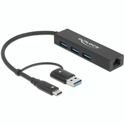 Afbeelding van USB C hub Delock