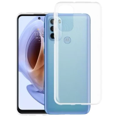 Afbeelding van Just in Case Soft Motorola Moto G31 Back Cover Transparant