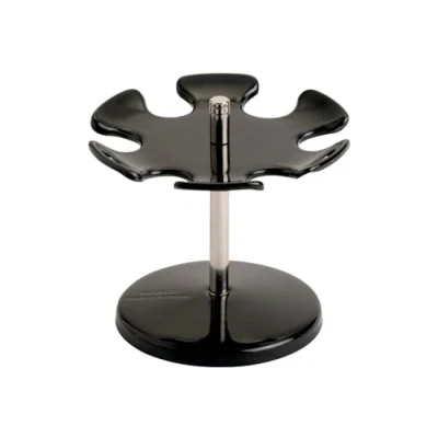 Afbeelding van Stempelhanger MAUL rond 6 delig metaal diameter8.5cm zwart