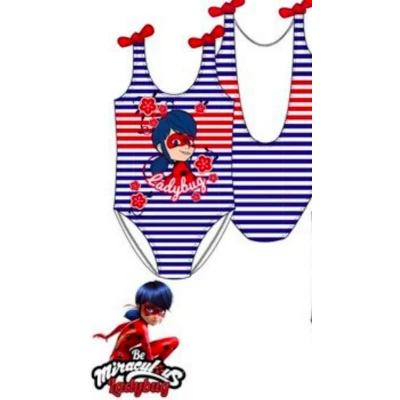 Afbeelding van Miraculous Ladybug badpak blauw maat 104 / 4 jaar