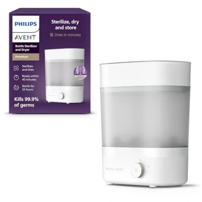 Afbeelding van Philips Avent Flessterilisator Damp Droger SCF293/00 Premium