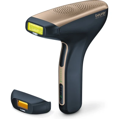 Afbeelding van Beurer IPL Velvet Skin Pro 8800 Lichtontharingsapparaat Draadloos gebruik Tot 600.000 lichtimpulsen Autoflash modus UV filter Incl. netadapter/precisie opzetstuk/opbergzak 3 Jaar garantie