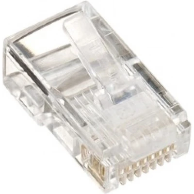 Afbeelding van RJ45 connector Cat5e UTP (Voor stugge kern, 100 stuks)