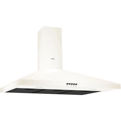 Afbeelding van Wiggo WE E943R(CB) Wandschouw Afzuigkap 90cm Créme