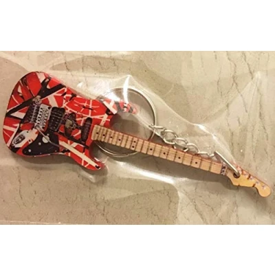 Afbeelding van Sleutelhanger Gitaar Frankenstein Van Halen