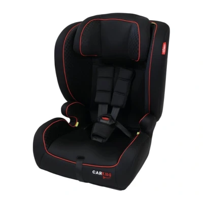 Afbeelding van Carkids I Size Autostoeltje Jessie 76 150cm Isofix Zwart/Rood