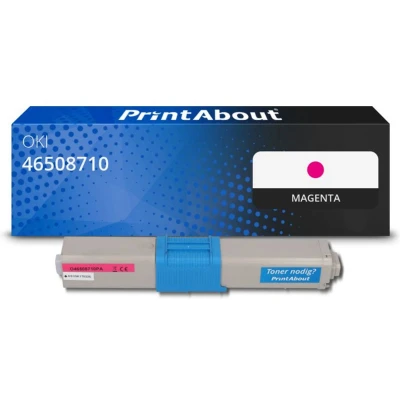 Afbeelding van Huismerk OKI 46508710 Toner Magenta