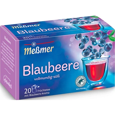Afbeelding van Messmer Blaubeere 20x 2.25gr (10 Stuks)