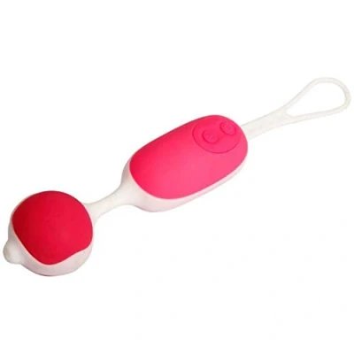 Afbeelding van Pretty Love Barnett Vibrerende eitjes 10 vibratie functies 20cm x 3,5cm Purper