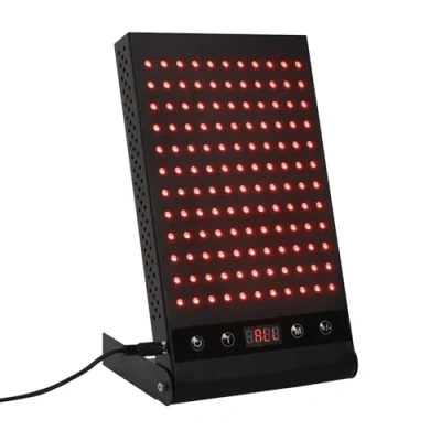 Afbeelding van Roodlicht therapieapparaat 660nm 850nm rood licht therapie apparaat inklapbaar met timer rode lichtlamp volledig lichaam dichtbij infrarood lichttherapie voor pijn verlichten de huid verfijnen