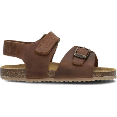 Afbeelding van Develab Babyschoenen voor kinderen, Maat: 21, Cognac Leer