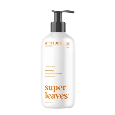 Afbeelding van Attitude Super Leaves Hand Soap Orange 473ML