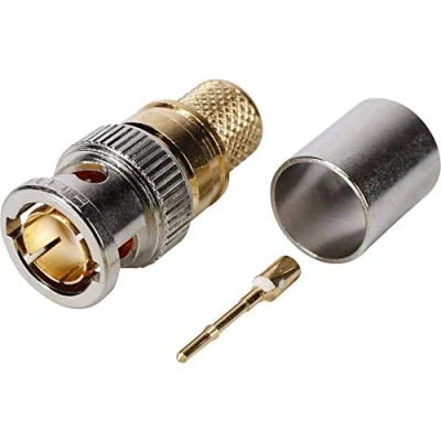 Afbeelding van Hicon BNC1.6/7.3HD BNC connector, recht, 75Ω 1 st