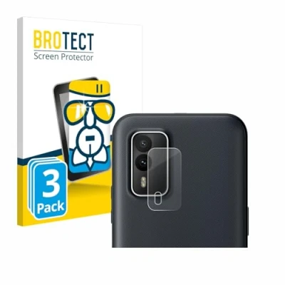 Afbeelding van BROTECT Screenprotector voor Nokia XR21 (ALLEEN Camera Lens) Folie Beschermfolie Beschermglas transparant (3 Stuks)