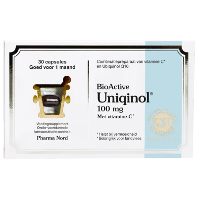Afbeelding van 2x Pharma Nord BioActive Uniqinol 100 mg 30 capsules