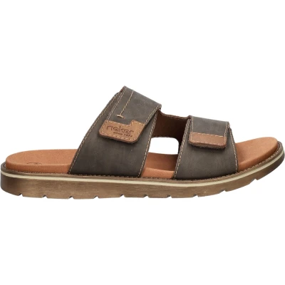 Afbeelding van Rieker Slippers Heren Bruin