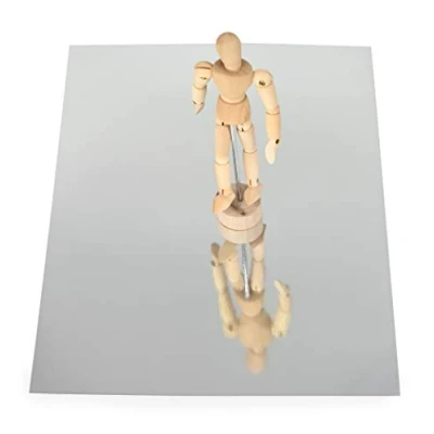 Afbeelding van Papertent A4 Super Smooth Spiegelkaart, Zilver, 10 Vellen