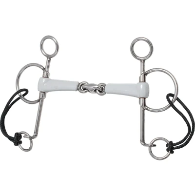 Afbeelding van Beris Pelham Dubbel Gebroken Lang 14,5cm