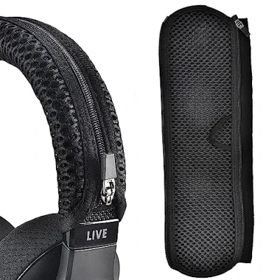 Afbeelding van INF Vervangende hoofdbandpads voor JBL TUNE/live/E Serious, Marshall serie, verminderen de druk op hoofd en oren, polyester hoofdbandhoes