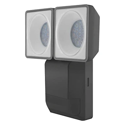 Afbeelding van Ledvance endura pro spot 16w 1500lm 4000k cri80 89 opbouw sensor ip55 beh grijs hxbxl 187x58x177mm 4058075228924