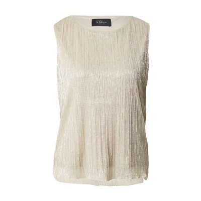 Afbeelding van s.Oliver BLACK LABEL top beige met lurex