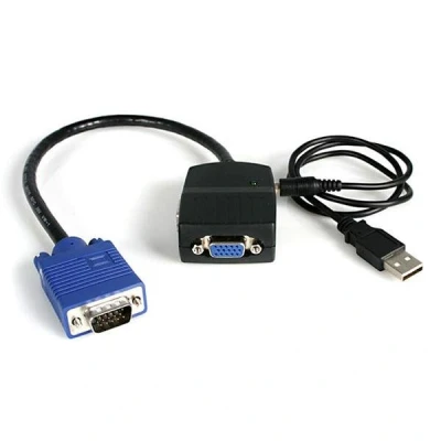 Afbeelding van StarTech.com 2 poort VGA Video Splitter Gevoed via USB