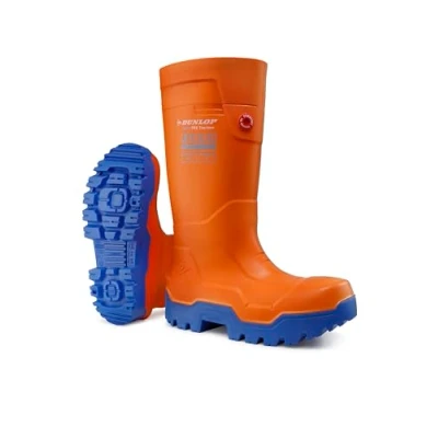 Afbeelding van Dunlop Fieldpro Thermo+ Full Safety Laars Maat 41 Oranje per 6