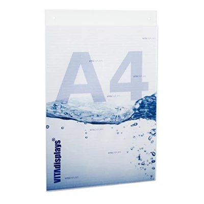 Afbeelding van VITAdisplays® Posterhouder DIN A4 reclamedisplay, acrylglas, transparant (NE 380H)
