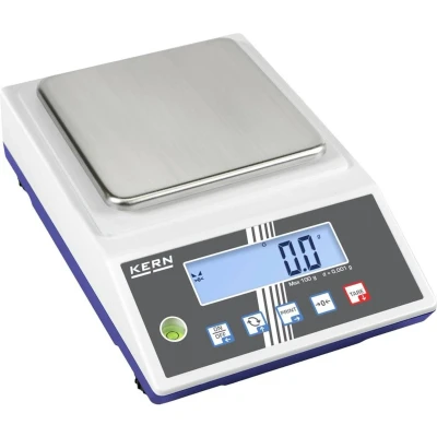 Afbeelding van Kern PCB 2000 1 Precisie weegschaal Weegbereik (max.) 2 kg Resolutie 100 mg Wit, Zwart, Zilver