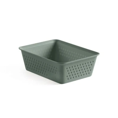 Afbeelding van TATAY Bohol A6 organizer, polypropyleen, BPA vrij, 100% gerecycled kunststof, groen, afmetingen 12,5 x 16,5 5,5 cm