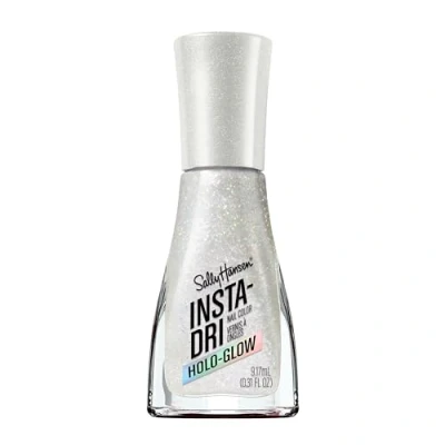 Afbeelding van Sally Hansen Insta Dri, Holo Glow, glanzende nagellak, eenvoudig te gebruiken, duurzaam, mooie kleuren, gemakkelijk op de nagels aan brengen, vlekt niet, 0,3 oz