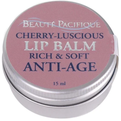 Afbeelding van Beauté Pacifique Cherry Luscious Lip Balm Rich And Soft Anti Age (15 ml)
