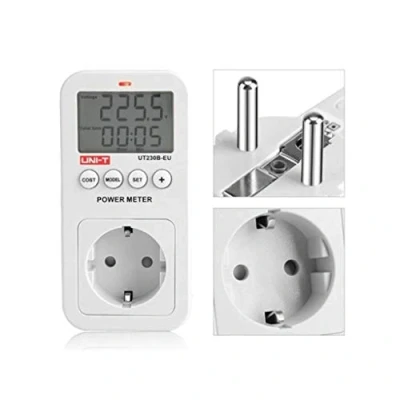 Afbeelding van UNI T UT230B EU Slimme Energiemeter Stopcontact Monitor uw Energieverbruik en Bespaar
