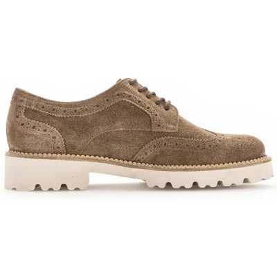 Afbeelding van Gabor 35.244.14 dames veterschoen bruin maat 41 (EU) 7.5 (UK)