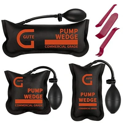 Afbeelding van Gute Auto Air Wedge Pump Up Bag, Alignment Tool, Installatie Reparatie Opblaasbare Shim Gewatteerde Krachtige Handgereedschap, Hand Nauwkeurige Uitlijning en Nivellering voor